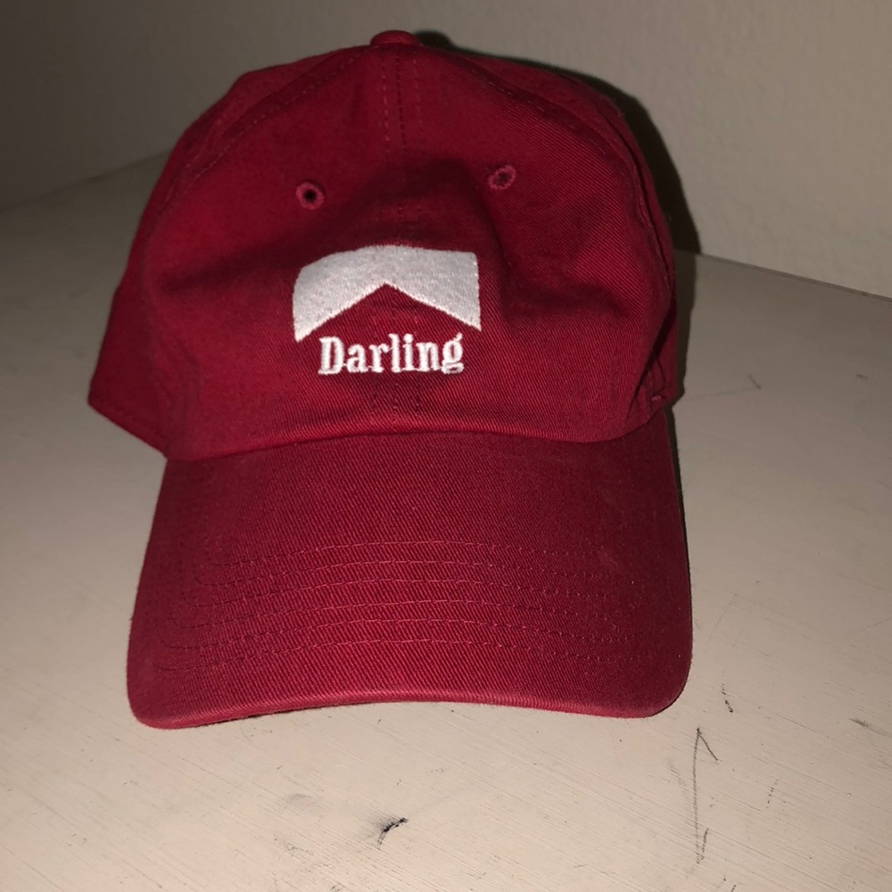 Red brandy Melville “darling” hat